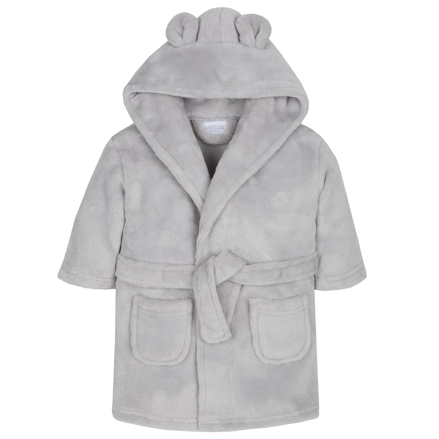 Bata unisex de forro polar suave y cálida para bebé ideal para regalo