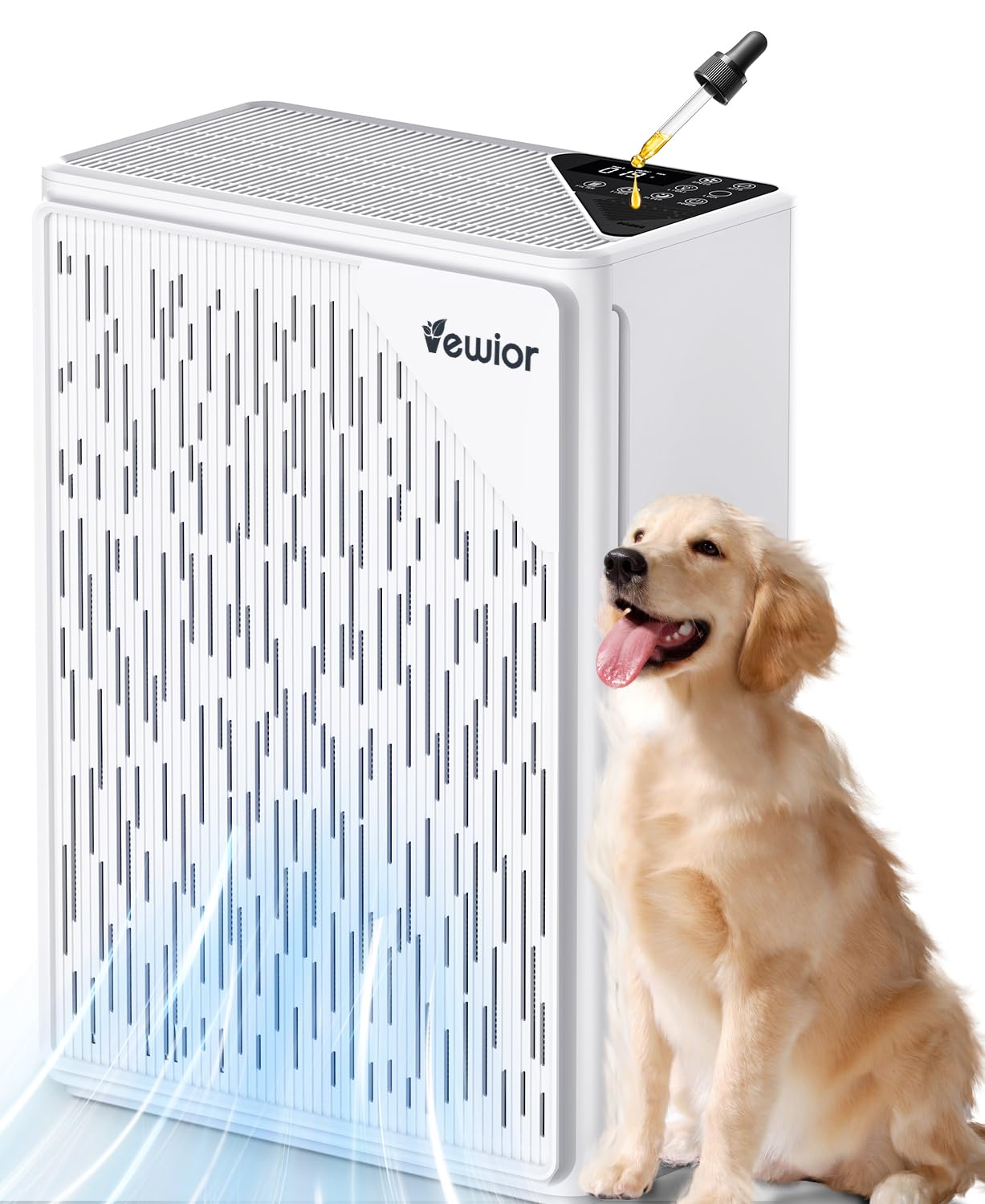 Air Purifiers for Home Large Room up to 2535ft VEWIOR H13 True HEPA Air Cleaner for Bedroom with