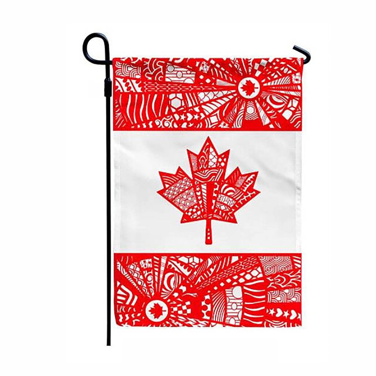 Mflagperft Bandiera Da Giardino Canada - 30x40 Cm, Bifacciale, Colori Vivaci, Per Esterno E Interno