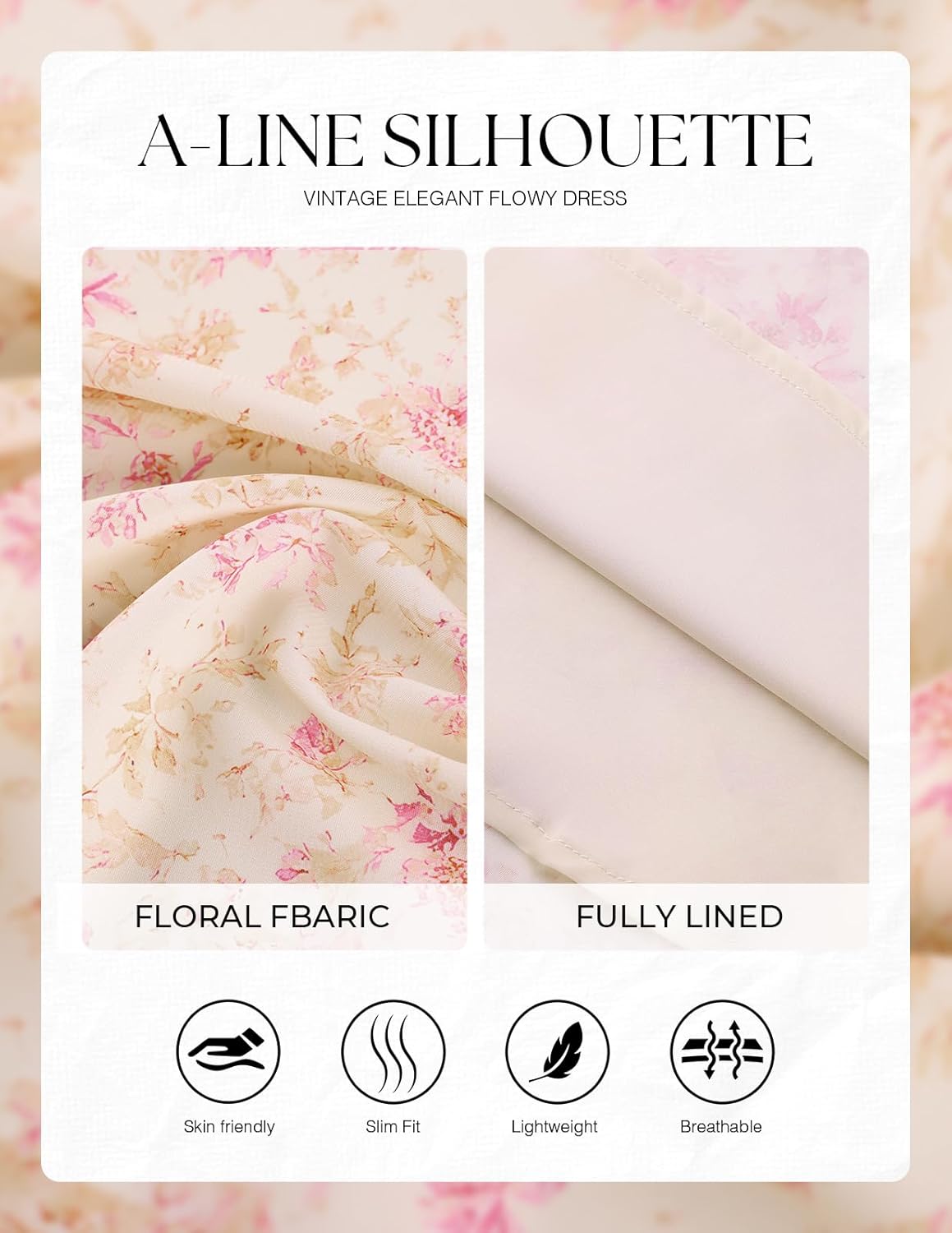 Belle Poque Women's Sweatheart Neck Ruffle Cap Sleeve Floral Dress 2026 Summer Ruched Midi Elegant Cocktail Party Dress - Image 5