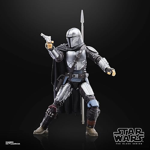 Miniatura 10 de STAR WARS The Black Series The Mandalorian, Ahsoka Tano & Grogu - Figura de acción coleccionable de 6 pulgadas, paquete de 3, juguetes para niños de