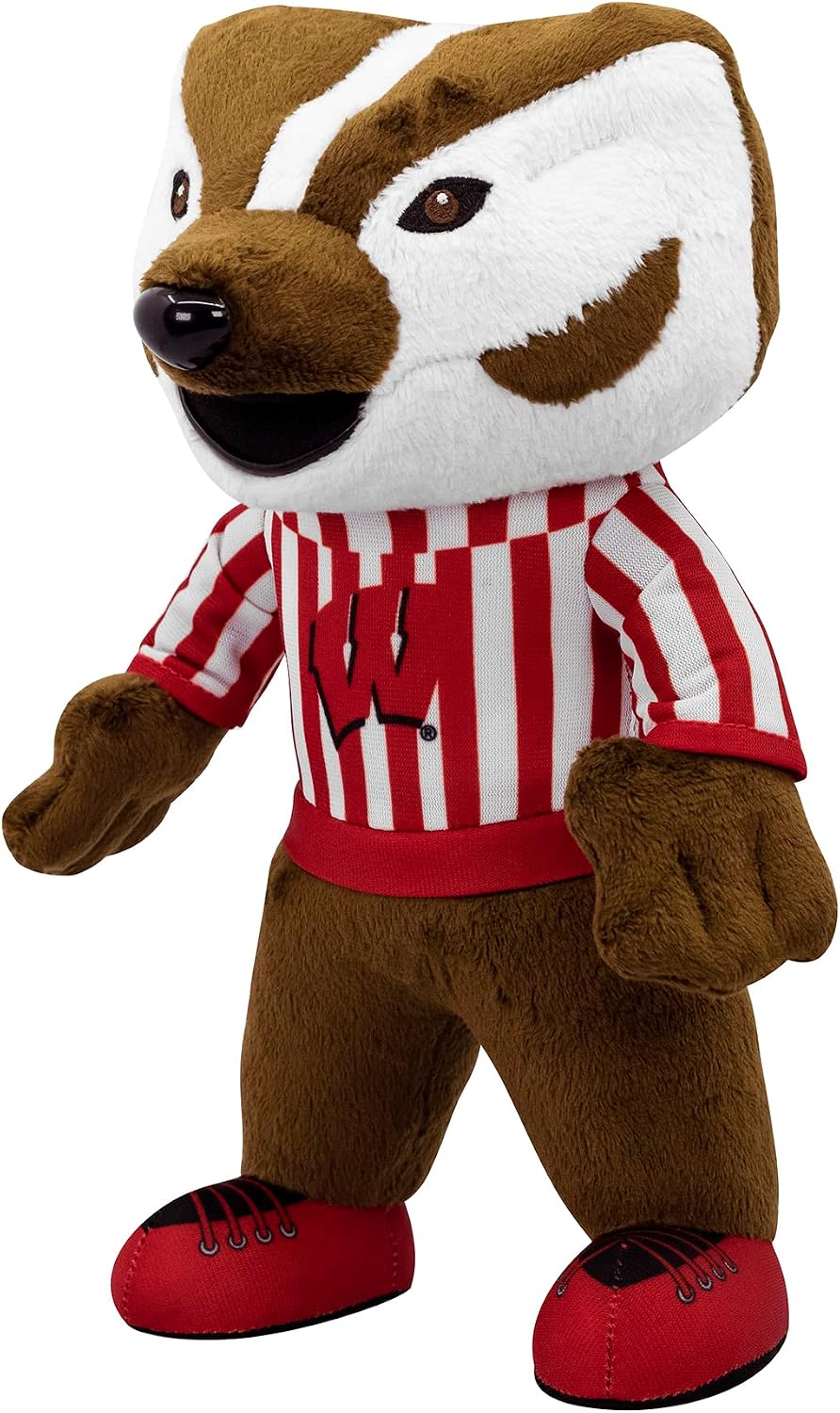 Bleacher Creatures Wisconsin Badgers Bucky Badger 10" Mascot Plush Figure - A Mascot for Play or Display