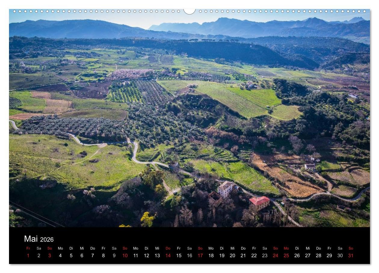 Andalusien (hochwertiger Premium Wandkalender 2026 DIN A2 quer), Kunstdruck in Hochglanz: Andalusien - der "sonnige Süden" Spaniens (CALVENDO Orte)