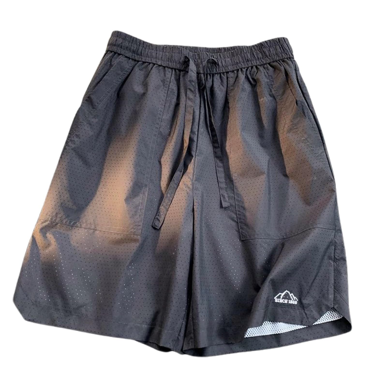 Mens Athletic Running Shorts with Liner Ultra Lightweight Workout Shorts Quick Drying Stretch Pants for Men