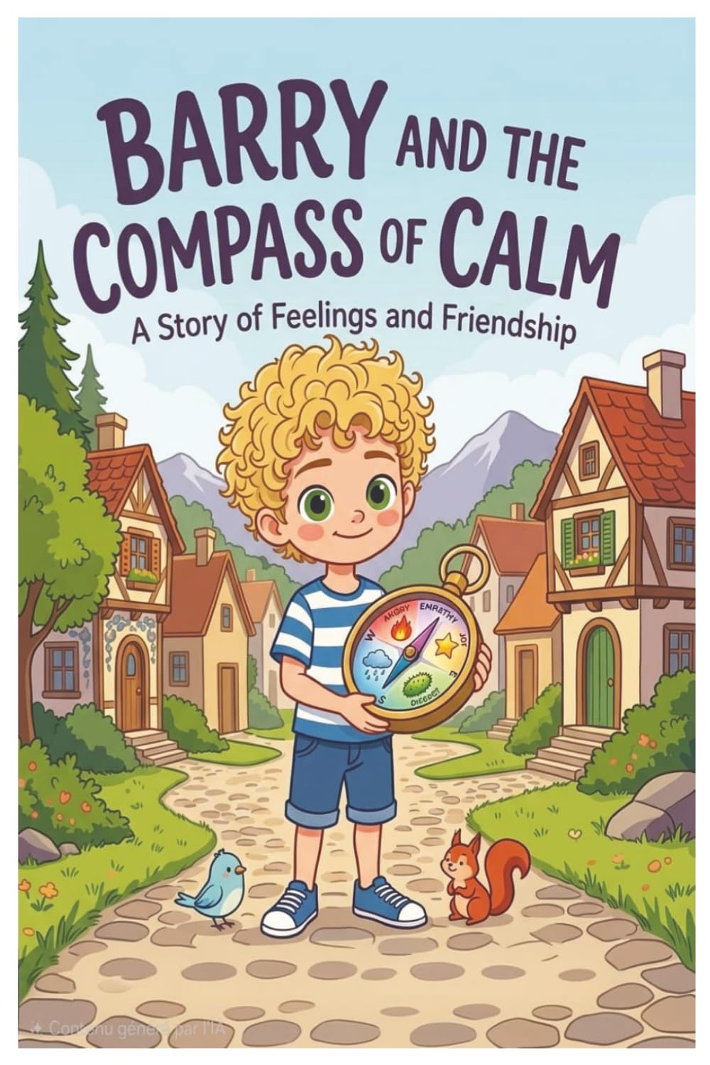 Barry and the compass of calm: A Story of feelings and friendship | 6x9 inches | bedtime stories | Emotional Intelligence | Empathy and kindness | Children's book about Friendship