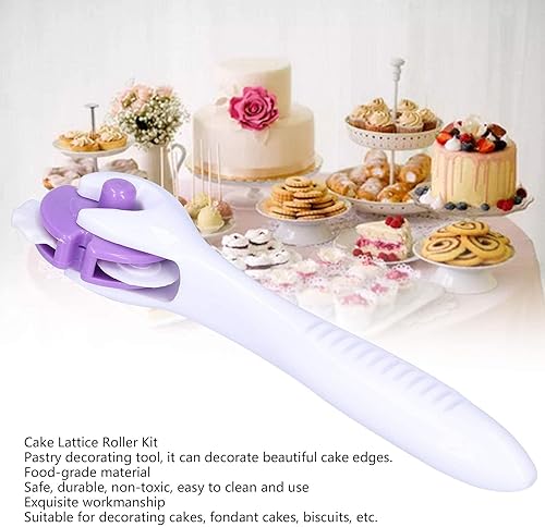 Miniatura 2 de Cortador de rueda de pastelería, rueda de corte de pastelería, rueda de decoración de rueda de rodillo, cortador de rodillos de pizza, herramienta