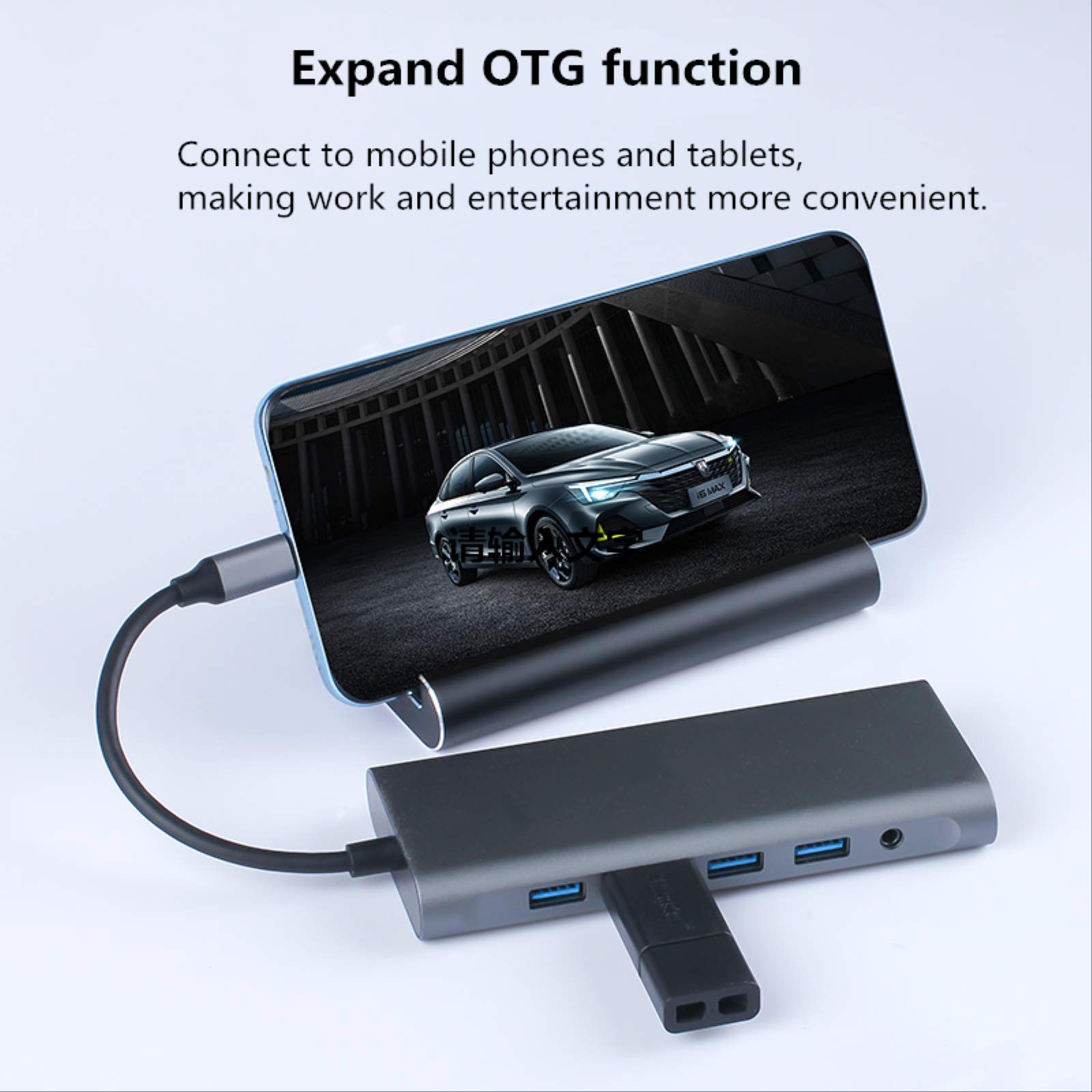 USB Tipo C Hub a HDMI compatibile MST 4K VGA Adattatore USB C HUB Docking Station RJ45 Lan Ethernet SD TF per Macbook
