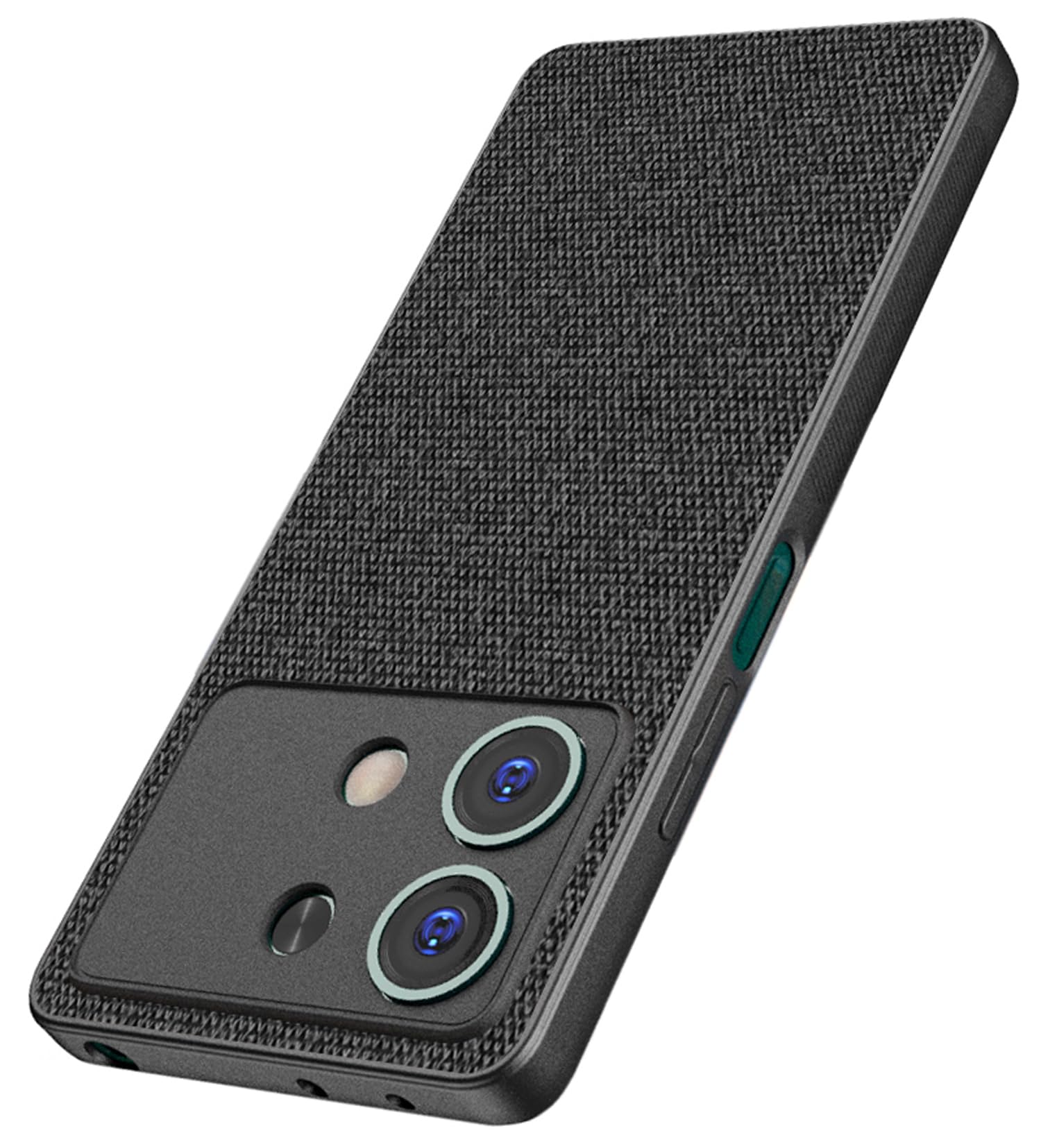 Kapa Soft Full Fabric Protective Back Case Cover for Poco X6 Neo (5G) | Shockproof Slim Hard Anti Slip Back Case (Black) (B0D3DK3T3R) Amazon Price History, Amazon Price Tracker