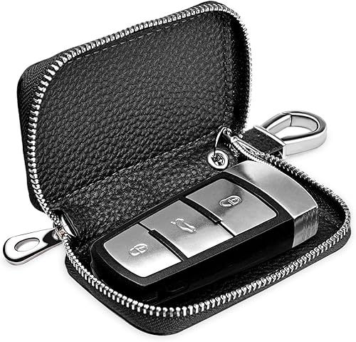 Miniatura 2 de Estuche para llave  mando a distancia del auto tipo llavero Negro