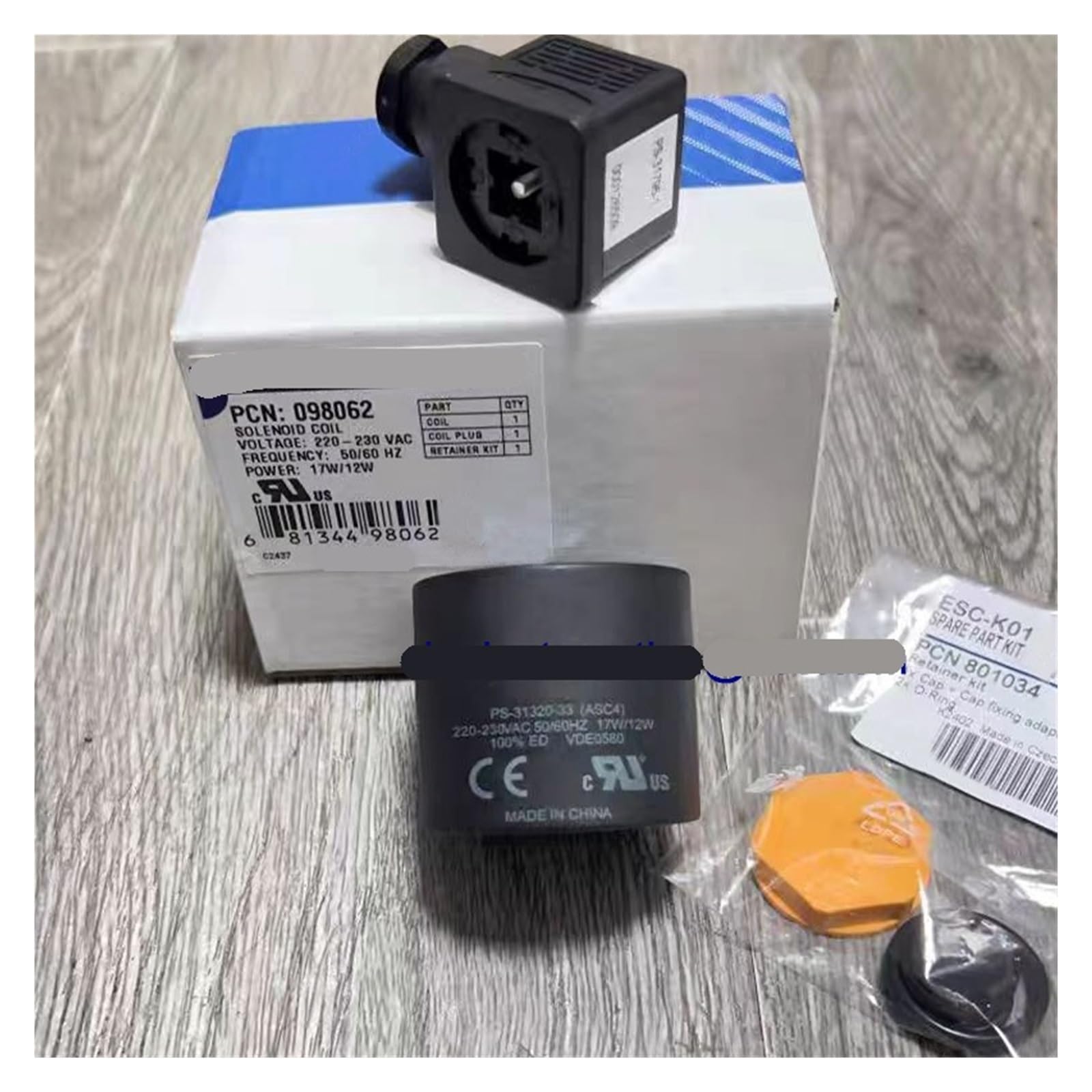 Solenoid Valve Coil PS-31320-33 ASC4 IP65 PCN:098062