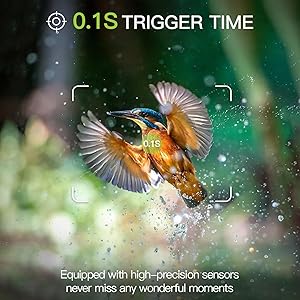 Punvoe Trail Camera 2 Pack 36 MP 2.7K Game Camera 32GB Memory Card 4 Batteries Time 2.0" LCD Screen, Trail Cameras with 120Wide Night Vision IP66 Waterproof for Monitoring Wildlife Trail Cam