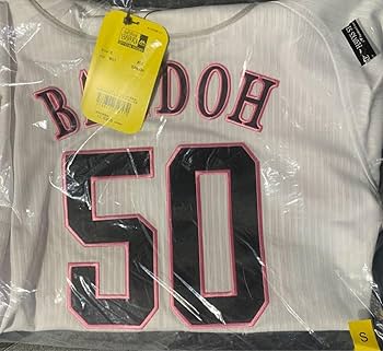 Amazon.co.jp: 2023福岡ソフトバンクホークス坂東湧梧投手ピンク