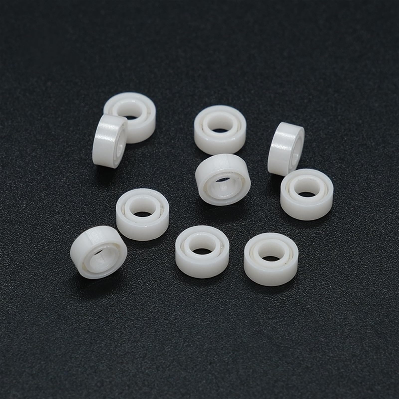 Roulements rigides à billes Roulements à billes entièrement en céramique, 10 pièces, MR74, 4x7x2.5mm, zircone ZrO2, MR63 MR74 MR84 MR85 MR95 MR104 MR105 MR115 MR117(MR84 CE 4X8X3)