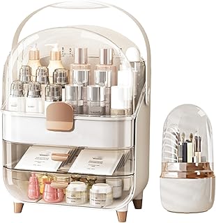 Makeup Organizer with Drawers,Cosmetic Display Case for Vanity,Skincare ...