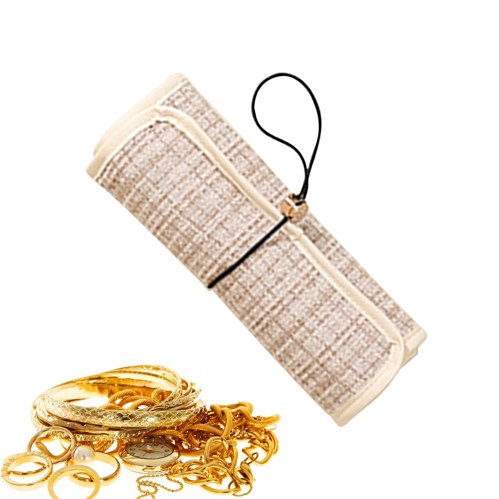 Estuche para joyas y anillos de viaje ideal para tus vacaciones y el orden diario en el armario