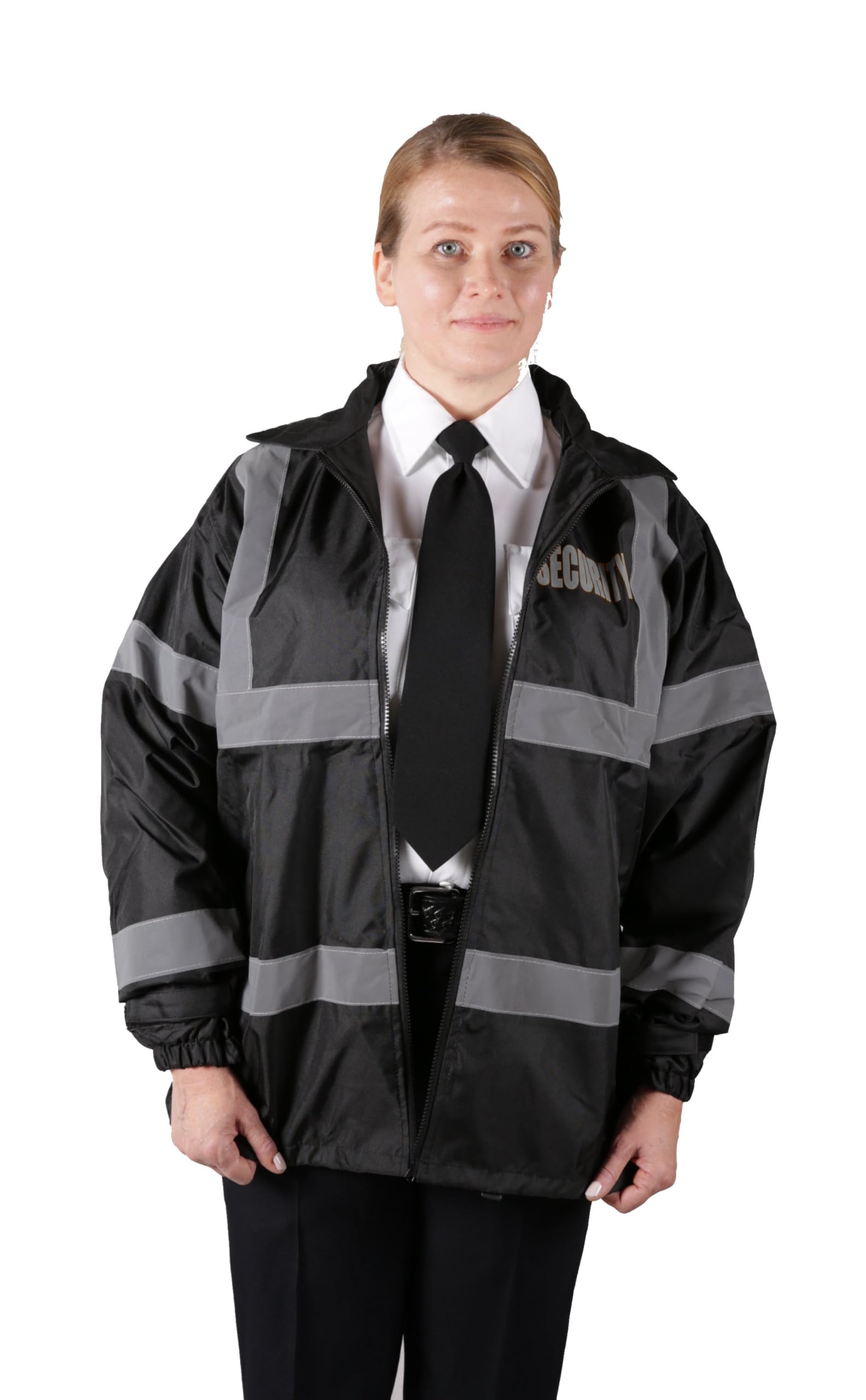 First Class High Visibility Water Resistant Raincoat Jacket and Pant With Reflective Stripes