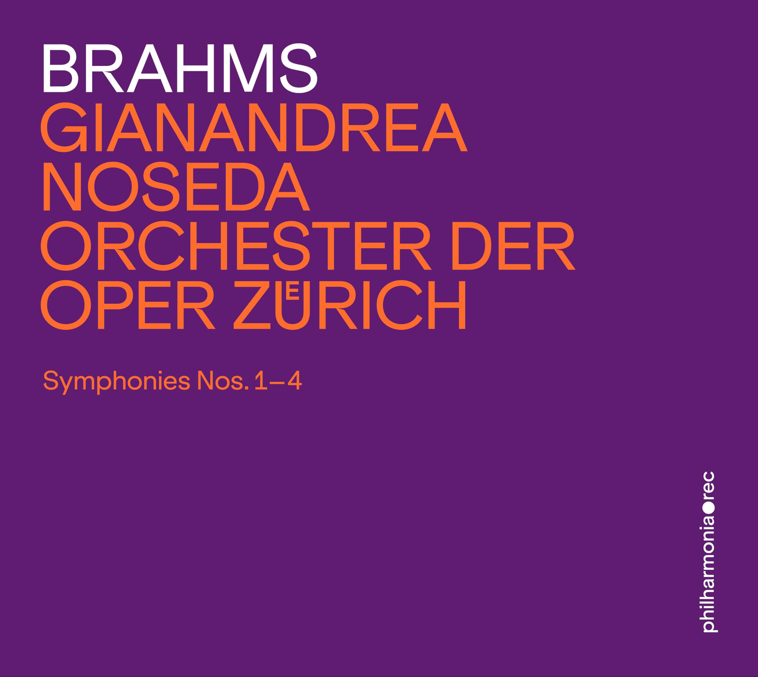 Johannes Brahms: Symphonies Nos. 1-4