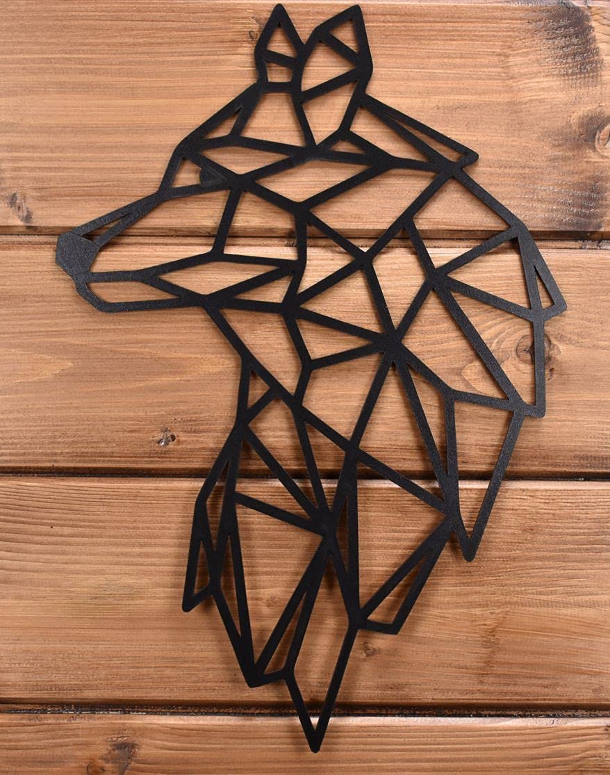 Wolf-Acryl Fensteranhänger Zum Aufhängen – Tier-Serie Deko Für Fenster, Wand & Geschenk