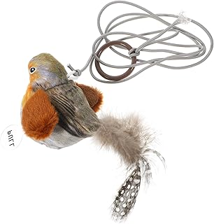 Hohopeti Brinquedo Acessório Para Gatos Brinquedo Para Gatos Pássaros Brinquedo Interativo Para Gatos Brinquedo Portátil Para Gatos Brinquedo Compacto Para Provocar Gatos Arranhando