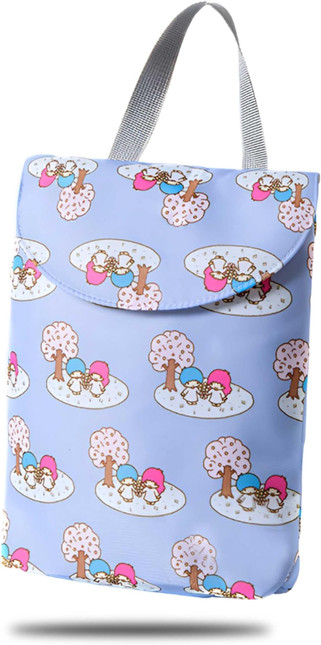 Bembika Diaper Bag Organizing Pouches, Travel Pouch Bags Diaper Bag Packing Cubes, Wet Bag, Diaper Clutch Baby Wipe Holder (Flowers)