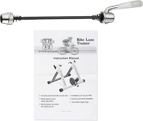 Miniatura 9 de Entrenador de bicicletas: convierte bicicletas de montaña, carretera o playa en una bicicleta estática para montar en interiores durante todo el año