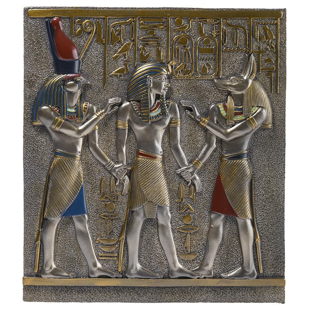 Kleitablet Met Oude Egyptische Hiërogliefen Die De Vijg Bevatten Stock