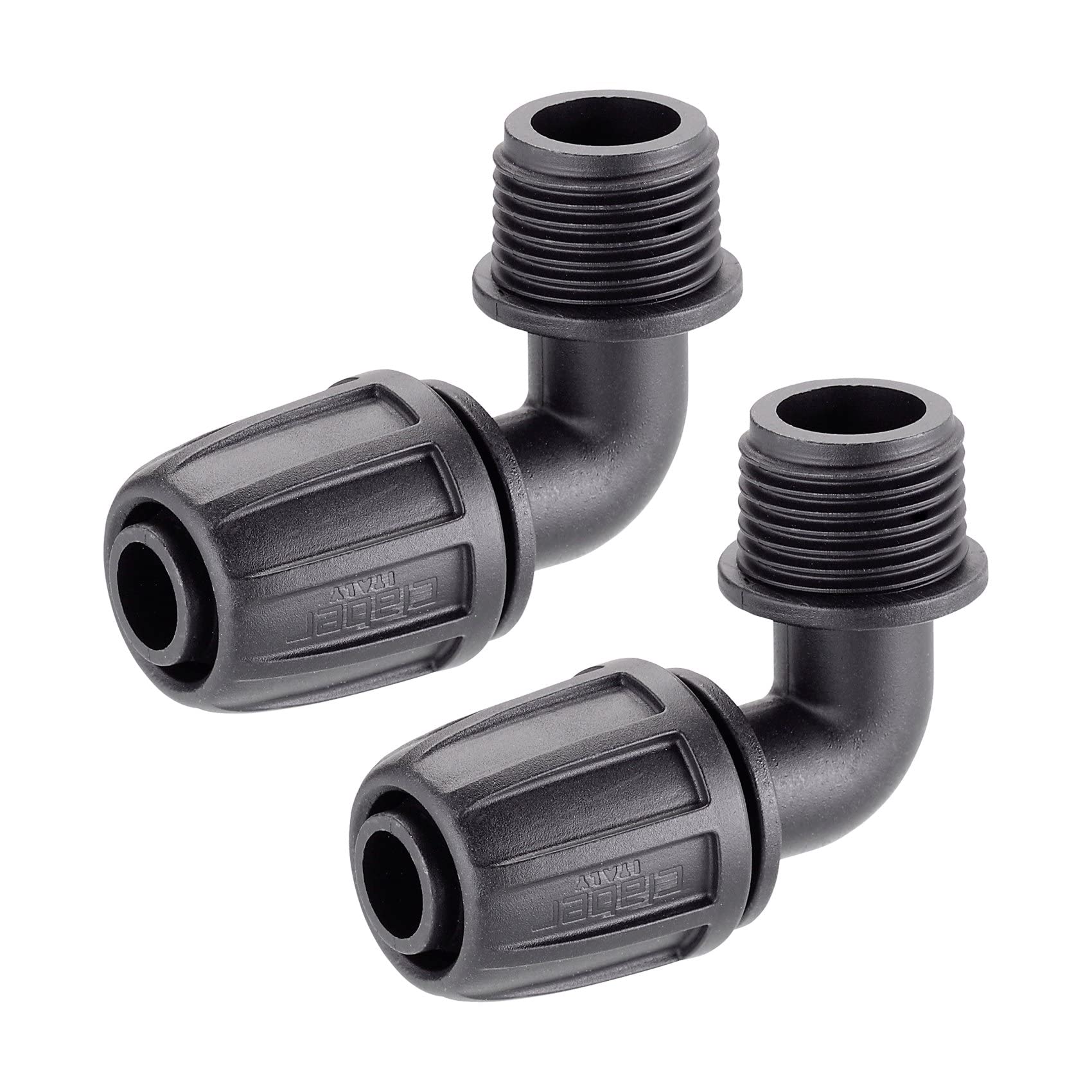 Claber 91019 Threaded Elbow Pop-Up Sprinkler Connector | Pack of 25