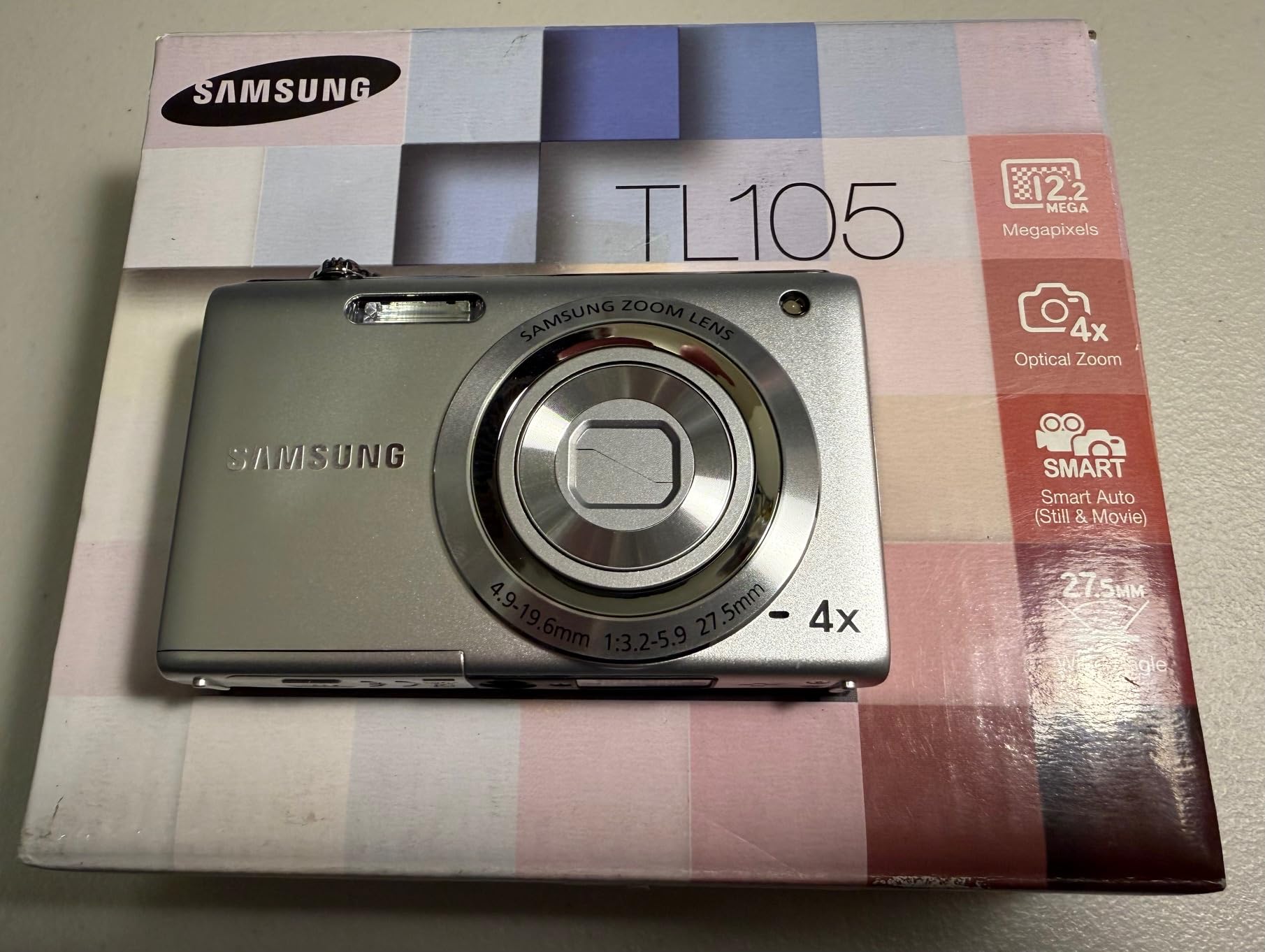 Amazon.com : Samsung TL105 12 Megapixel Digital Camera - Silver