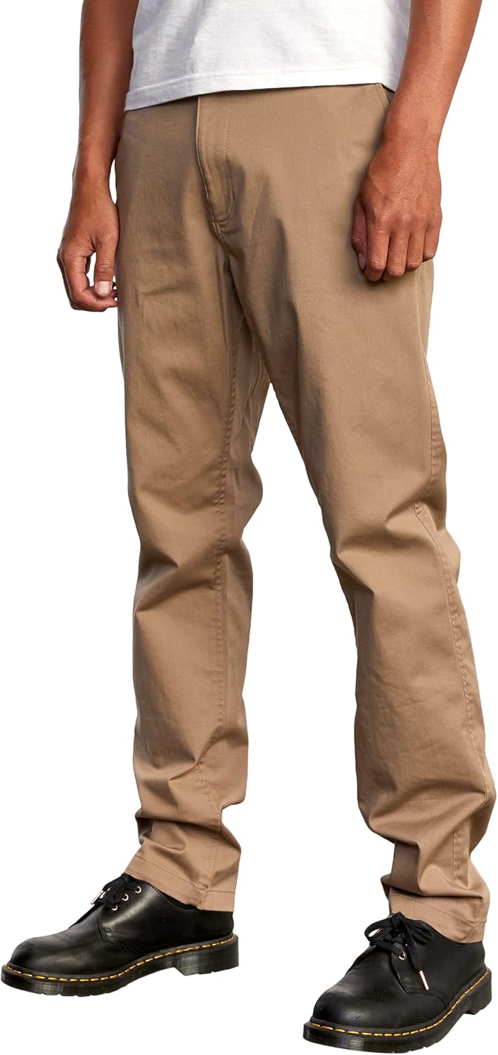 RVCA Mens Straight Fit Stretch Chino Pant - Image 2