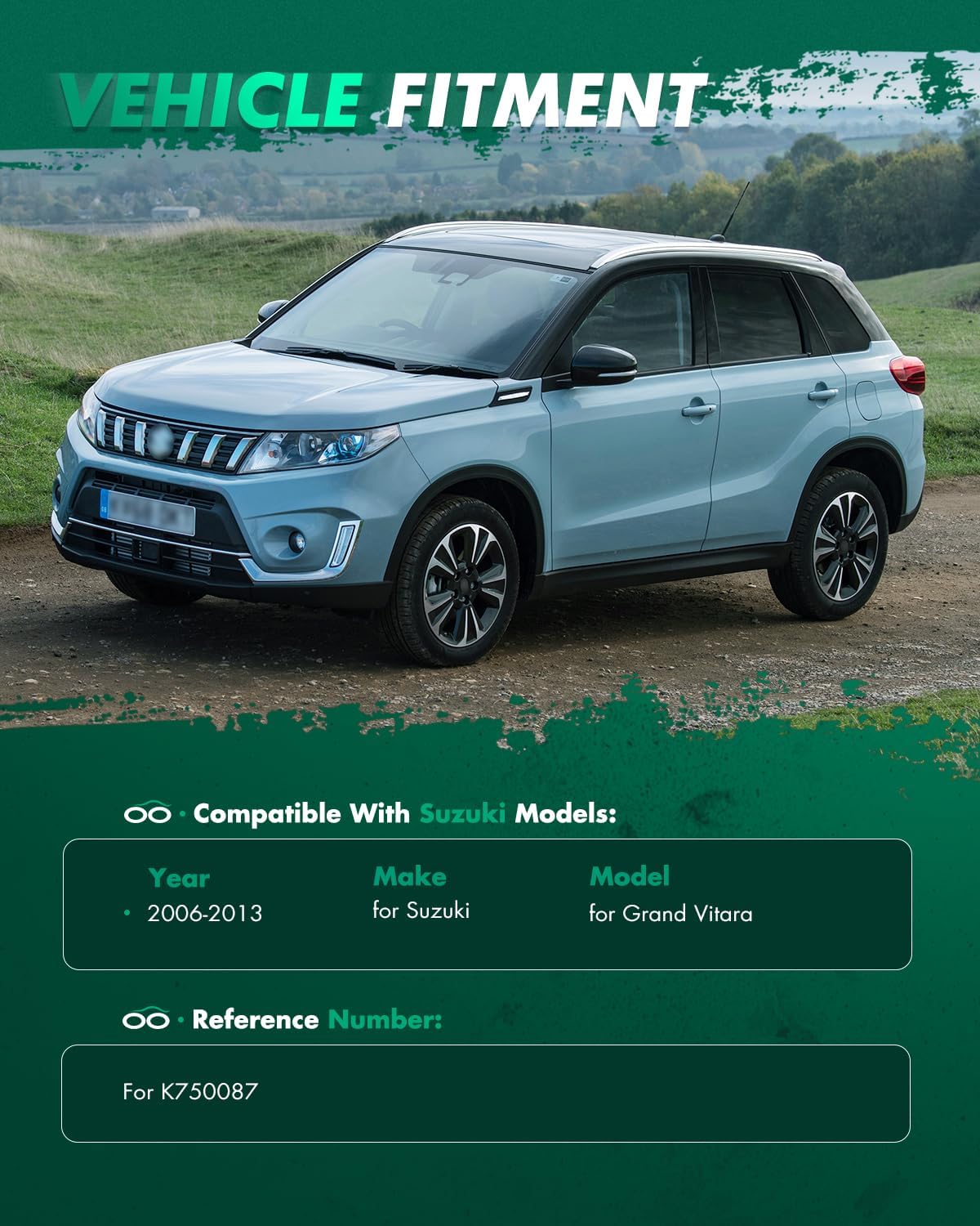 SCITOO 2pcs Front Sway Bar End Link Kit Replacement for 2006-2013 for Suzuki Grand Vitara