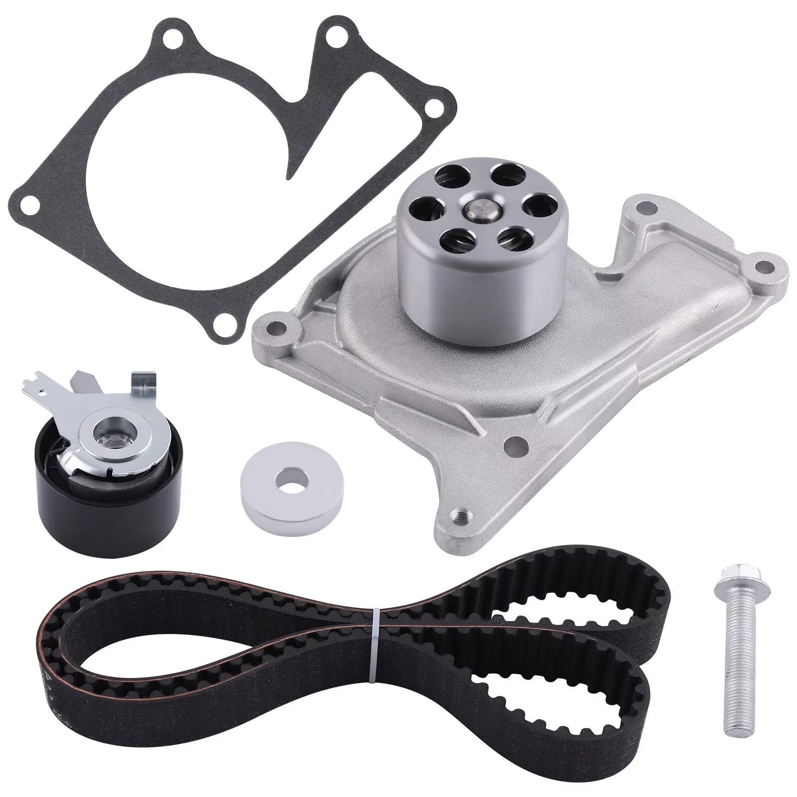 Correa de distribución para Nissan NV200 2013-2025, Pulsar 2014-2025, Qashqai 2015-2025. Kit de Bomba de Agua y Correa de distribución 6079930497.