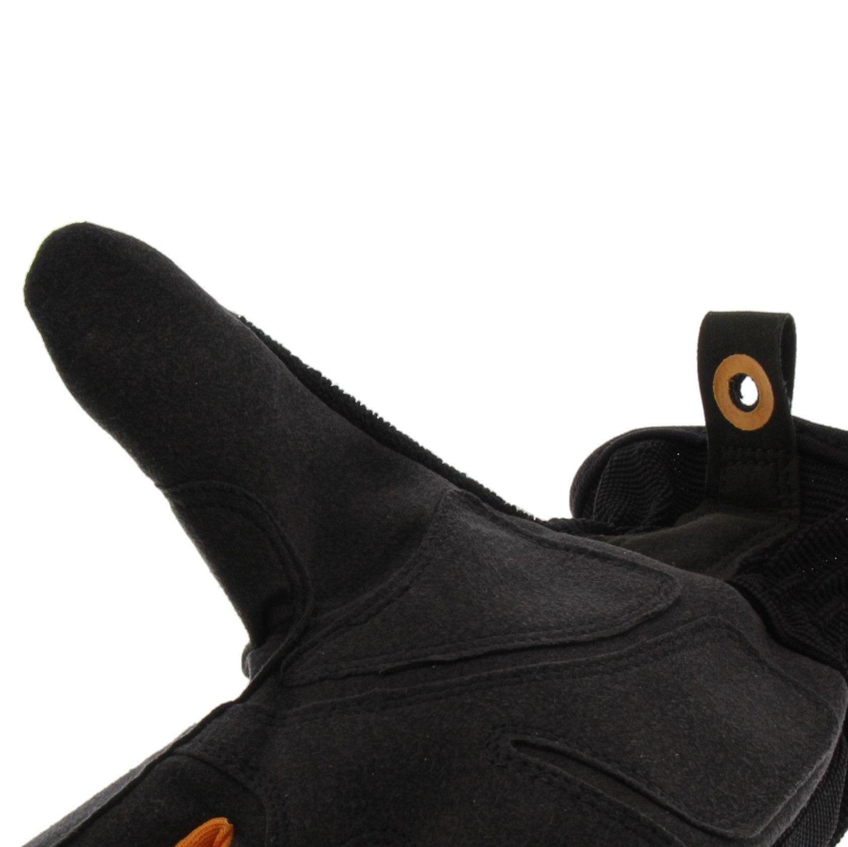 Fiskars Gants de travail et de jardin, Taille 8, Noir/Orange, 1003478