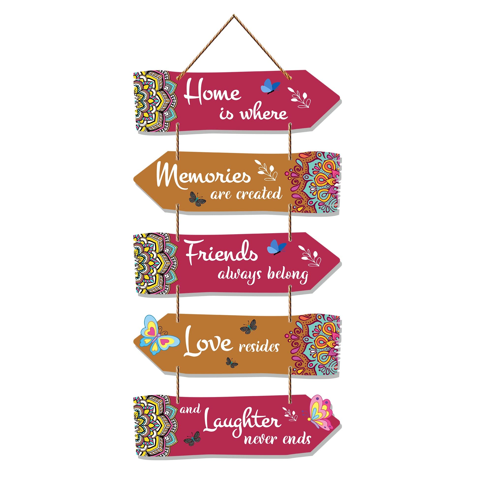 Artvibes Wooden Wall Hangings - Inspirational Quotes -3 Artvibes Wooden Wall Hangings - Inspirational Quotes -3