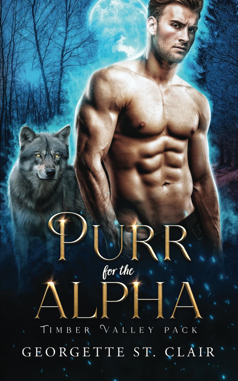Purr for the Alpha: A werewolf shifter romance (Timber Valley Pack)