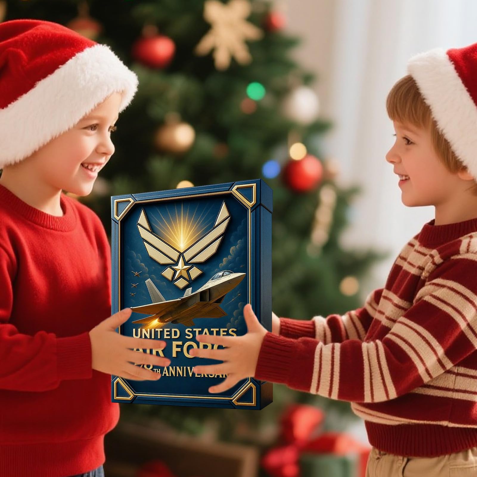 Calendario per il conto alla rovescia di Natale degli aerei 2025-24 giorni, con 24 aeroplani iconici, decorazioni per albero di Natale dell'aeronautica militare per collezionisti appassionati di