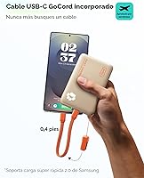 Vista 4 de INIU Cargador portátil, Batería externa ultra delgada de 10000 mAh 45W PD, paquete de batería mini con carga rápida USB-C, accesorios de viaje