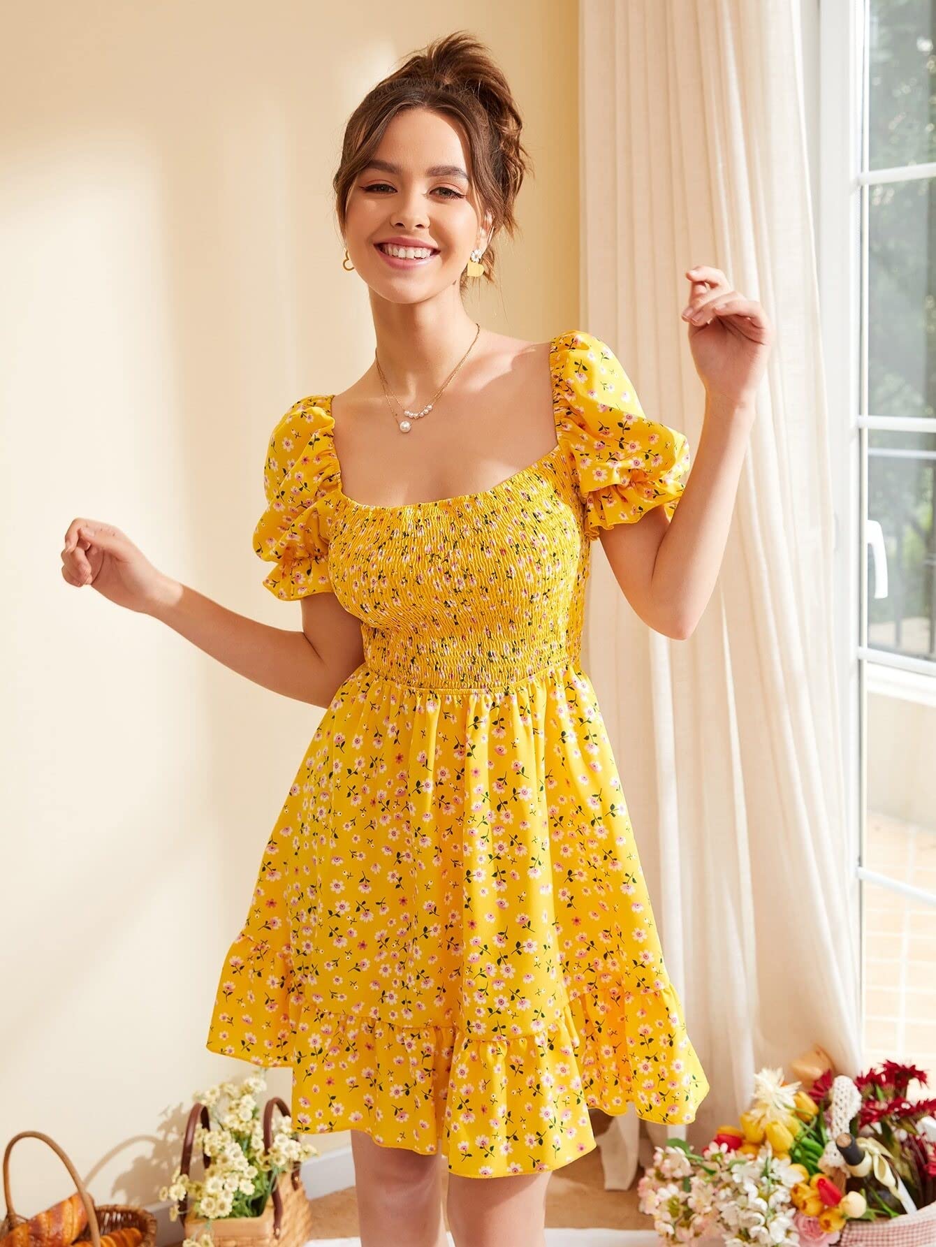 amazon short summer dresses 3 short summer dresses you'll wear on repeat Found the cutest Amazon mini dresses that are perfect for vacations, brunch dates, beach walks, and sunny day plans 1 Flowy mini