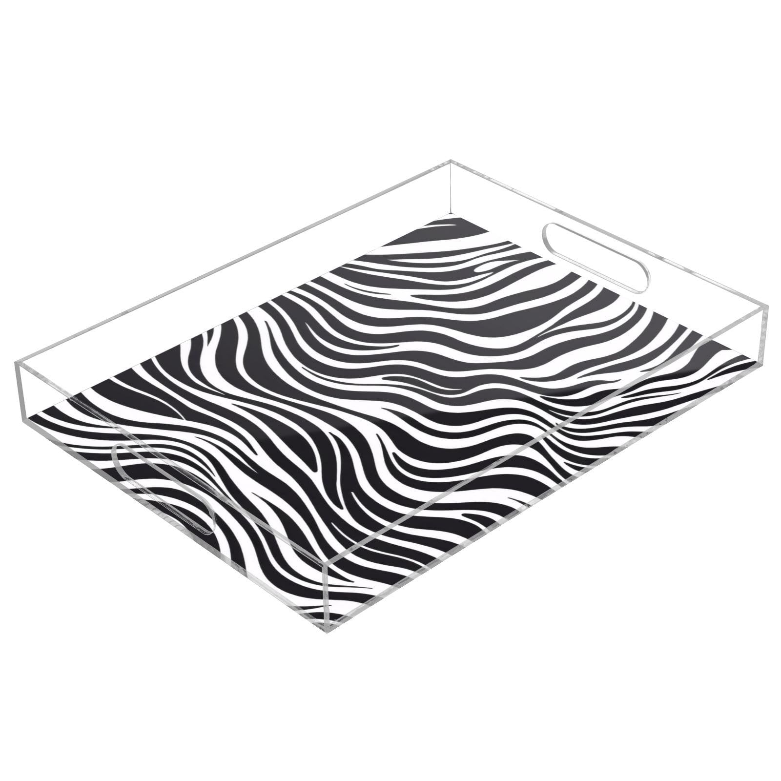 Kunpei_yamanashi   デジタルプリント　ZEBRAⅠ Amazon.com: YANENDIE Zebra Print Serving Tray, Decorative Ottoman