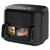 Cecotec Friggitrice ad Aria 10L - Air Fryer Cecofry&Grill Smokin'Prime 11000. 2800W