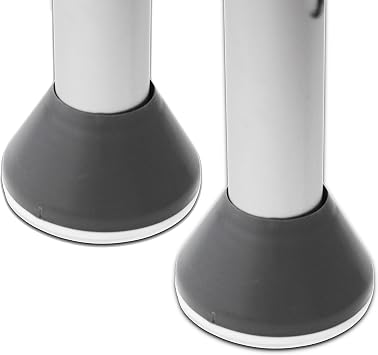 Easy Walker Coasters 2 Pack - Durable Tennis Ball Alternative, Storm Gray