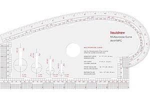 4-in-1 Multipurpose Curve Ruler: The Pattern Master