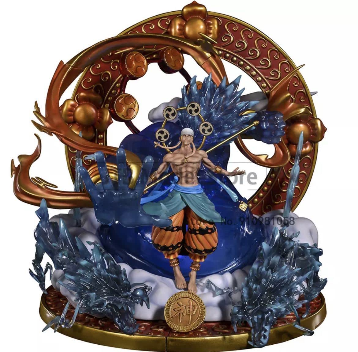 超希少！【ワンピース】神・エネル　フィギュア  海外輸入品希少。 ワンピース】超希少！5年前に発売されたゴッド・エネル神