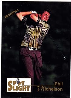 1994 PROTYPE PHIL MICHELSON GOLF CARD