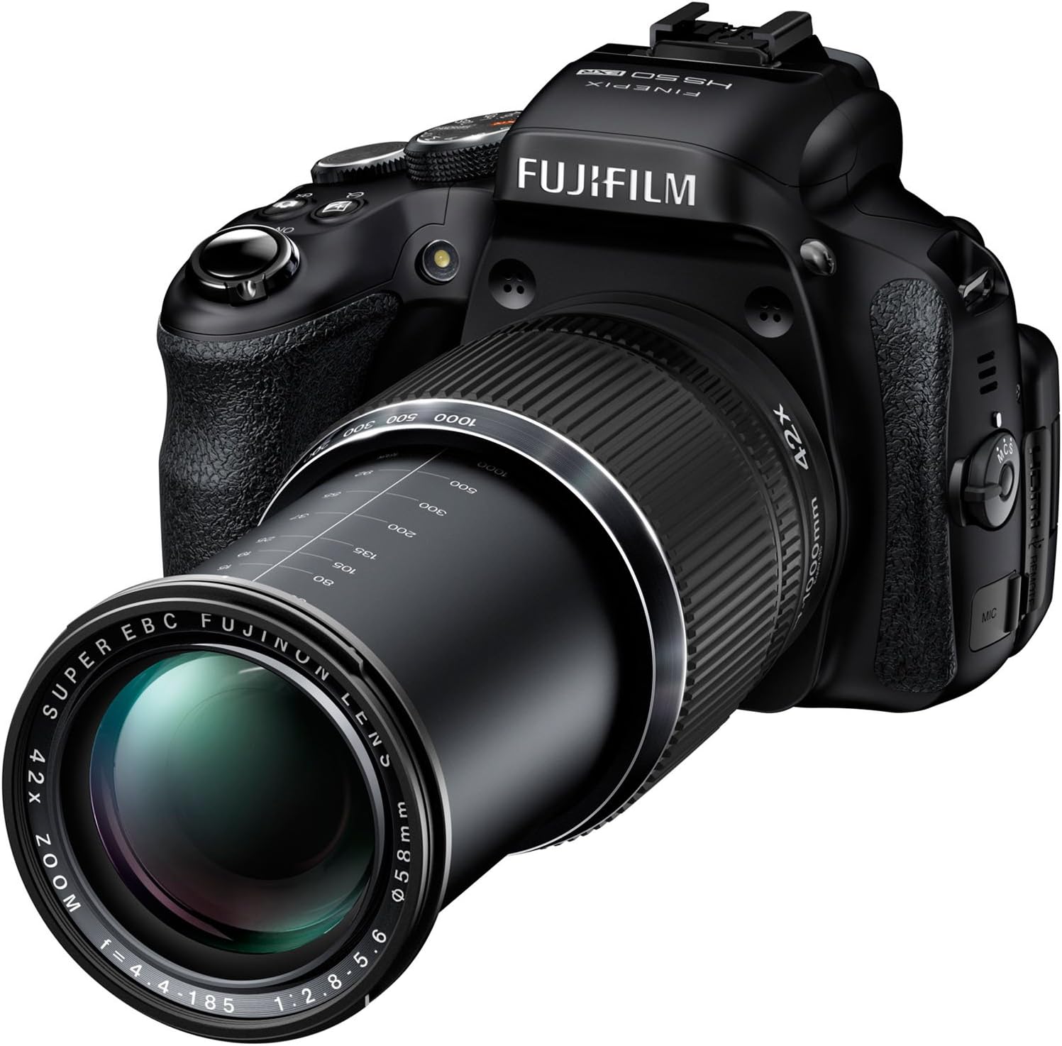 fujifilm finepix hs50exr 16mp digital camera with 3 inch lcd black old model
