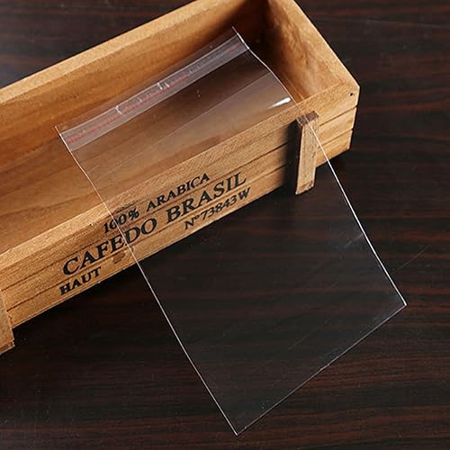 Miniatura 7 de Bolsas de celofán adhesivas transparentes de 1.5 x 1.5 pulgadas, 1000 bolsas de celofán autoadhesivas de 2 mil pequeñas bolsas cuadradas de