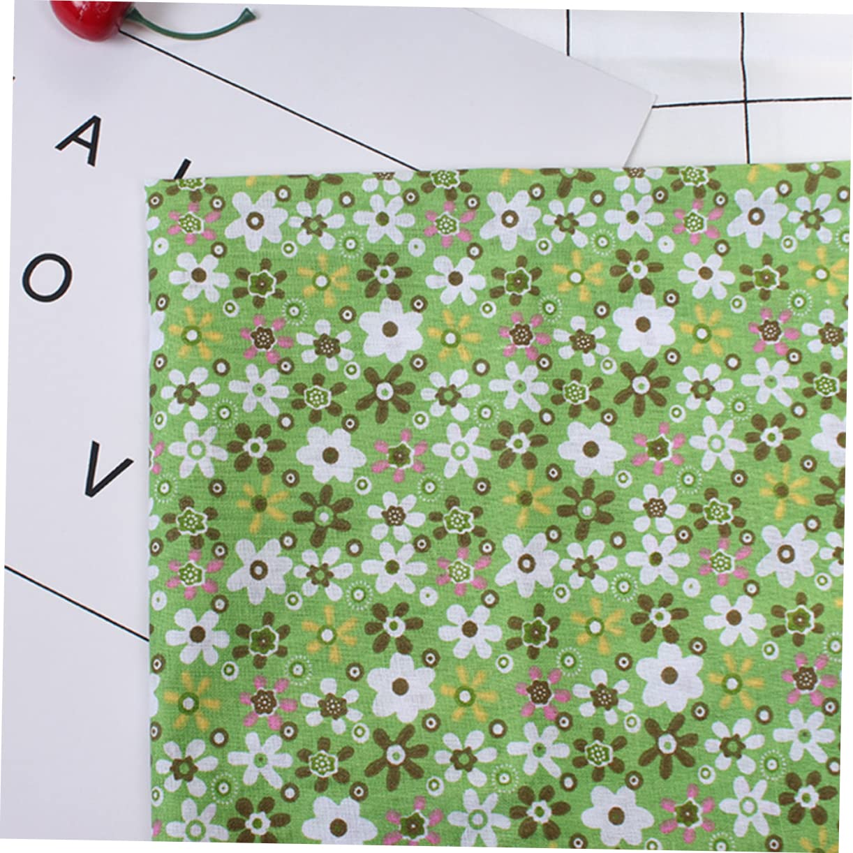 Szycie tkanin patchworkowych, Materiał do szycia patchworku, tkanina do szycia, 7 sztuk tkaniny bawełnianej, materiał do watowania, tkanina