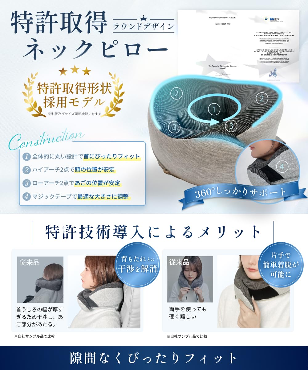 Amazon｜【法人導入モデル】形状特許によるフィットカーブ設計