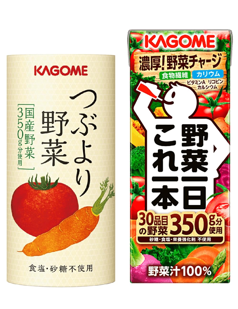 KAGOME つぶより野菜 350g 30本入2セット KAGOME つぶより野菜 350g 30