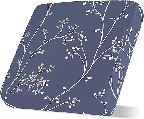SearchI Fundas de cojín de repuesto estampadas para sofá, fundas de asiento de sofá con patrón elástico, lavables, protectores de muebles suave con