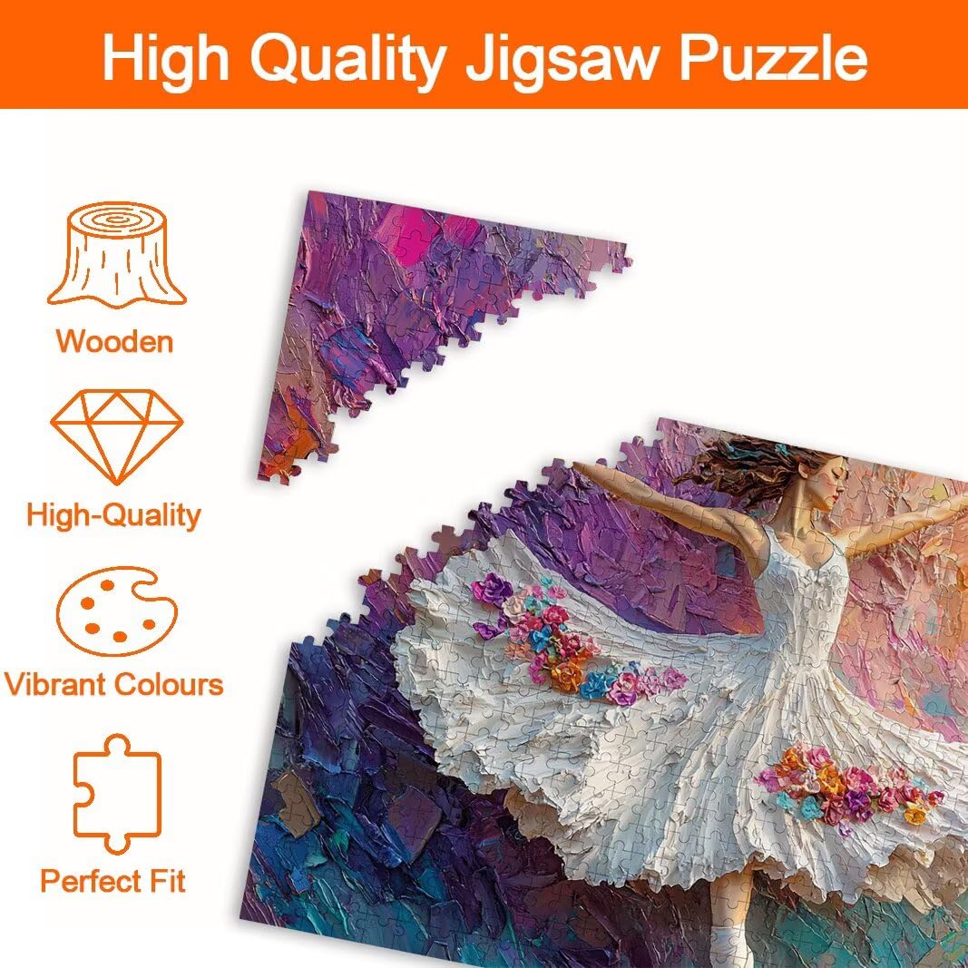 Puzzle 2000 Pezzi, Puzzle Ballerini, Misura: 100x71cm, Regalo Donna -8705